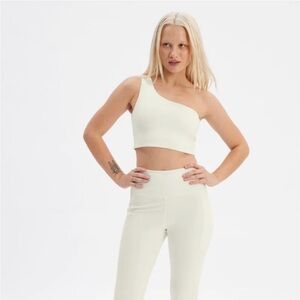 Girlfriend Collective Bianca One Shoulder Bra